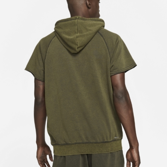 JORDAN Zion Williamson green cut off hoodie size small - Picture 8 of 8